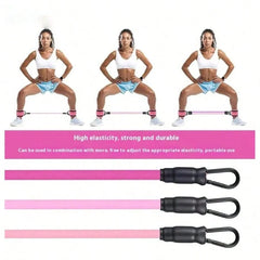 3-Pack Ankle Resistance Bands, Ankle Bands for Working Out with Cuffs