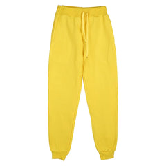 Men's Casual Sweatpants Fleece Sports Pants Unisex Fashion Solid Trousers
