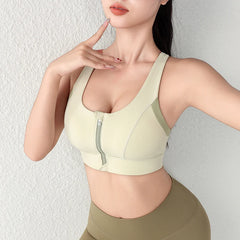 Summer One-Piece High-Strength Shock-Proof Sports Underwear Front Yogo