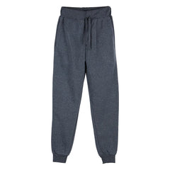 Men's Casual Sweatpants Fleece Sports Pants Unisex Fashion Solid Trousers