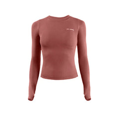 Women's Long Sleeve Top Yoga Shirts Running T-Shirt Workout Fitness Gym