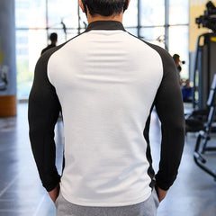 New Men Running Sportswear Fitness Long-Sleeved Thick Cycling Jersey