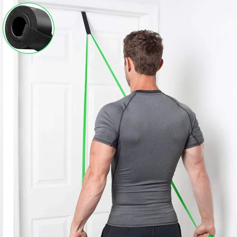 Door Anchor Pull Rope Door Buckle Resistance Band Fitness Elastic
