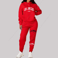 Women Sets Hoodies Pants 2 Piece Outfits Aesthetic Sportswear Sweatsuit