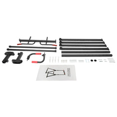 Power Tower Dip Station Adjustable Height Pull Up & Dip Station