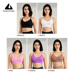 Sling Underwear Women's Yoga Bra Sports Tops Breathable Sexy Gym