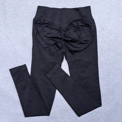 Leggings Women Scrunch Butt Seamless Leggings Low Ribbed Band Yoga Pants