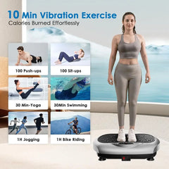 Vibration Plate Exercise hine - Whole Body Workout Vibration Platorm
