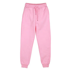 Men's Casual Sweatpants Fleece Sports Pants Unisex Fashion Solid Trousers