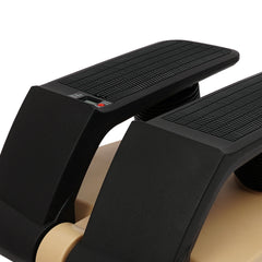 Twist Stepper for Exercise Red/Gold Stair Stepper with Resistance Bands