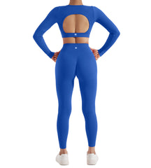 Yoga Suit Women Sports Set Quick-Drying Gym Set Tracksuit Running