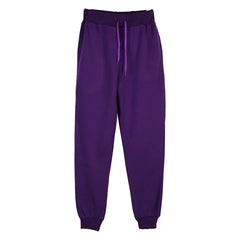 Men's Casual Sweatpants Fleece Sports Pants Unisex Fashion Solid Trousers