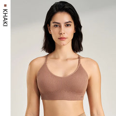 Sling Underwear Women's Yoga Bra Sports Tops Breathable Sexy Gym