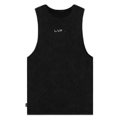 Men's Brand Summer Gym Cotton Tank Top Sleeveless Shirt Man Clothing