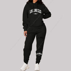 Women Sets Hoodies Pants 2 Piece Outfits Aesthetic Sportswear Sweatsuit