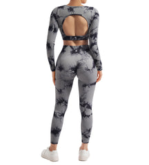 Yoga Suit Women Sports Set Quick-Drying Gym Set Tracksuit Running