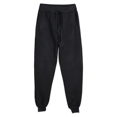 Men's Casual Sweatpants Fleece Sports Pants Unisex Fashion Solid Trousers