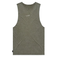 Men's Brand Summer Gym Cotton Tank Top Sleeveless Shirt Man Clothing