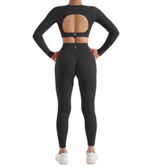Yoga Suit Women Sports Set Quick-Drying Gym Set Tracksuit Running