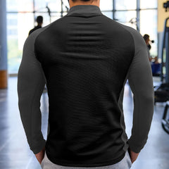 New Men Running Sportswear Fitness Long-Sleeved Thick Cycling Jersey