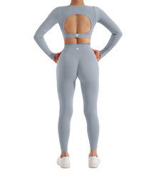 Yoga Suit Women Sports Set Quick-Drying Gym Set Tracksuit Running