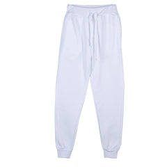 Men's Casual Sweatpants Fleece Sports Pants Unisex Fashion Solid Trousers