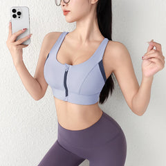 Summer One-Piece High-Strength Shock-Proof Sports Underwear Front Yogo