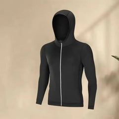 Men Long Sleeve Tight Sports T Shirt Quick Dry Base Fitness Basketball Training