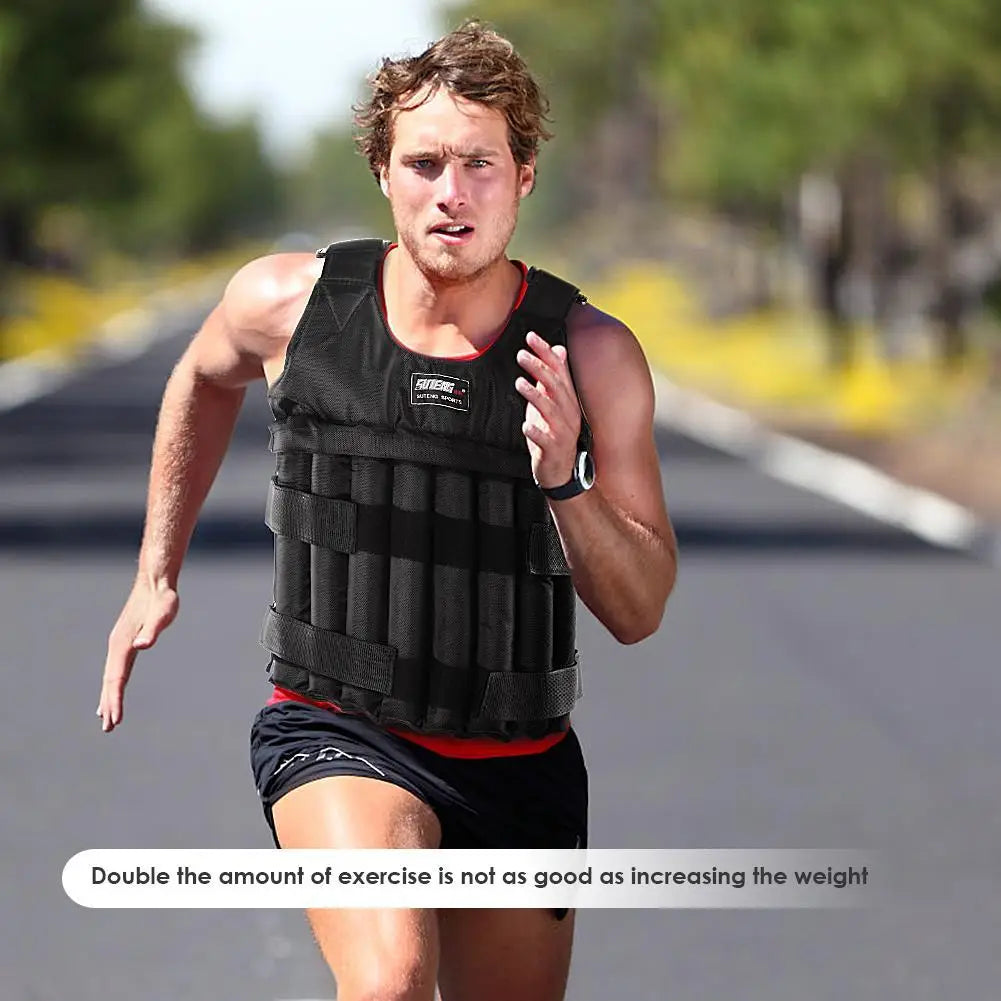 Weight Vest Jacket Sand Clothing for Running Training Fitness Equipment