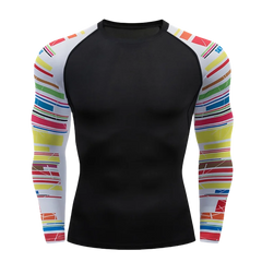 Cody Lundin Men's Compression Gym Wear Swim T Shirt Men Gym Wear