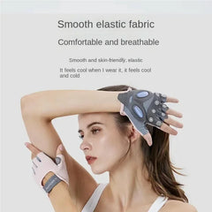 1 Pair Gym Body Building Training Fitness Gloves Sports Weight Lifting Exercise