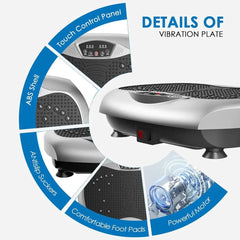 Vibration Plate Exercise hine - Whole Body Workout Vibration Platorm