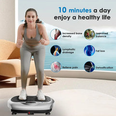Vibration Plate Exercise hine - Whole Body Workout Vibration Platorm