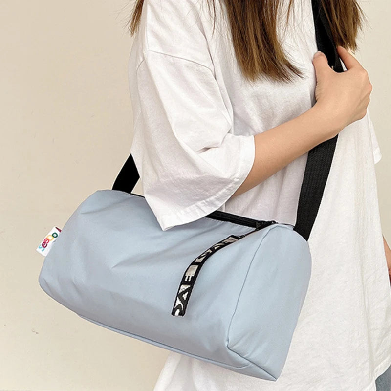 Women Gym Bag Waterproof Fitness Training Bag Outdoor Travel